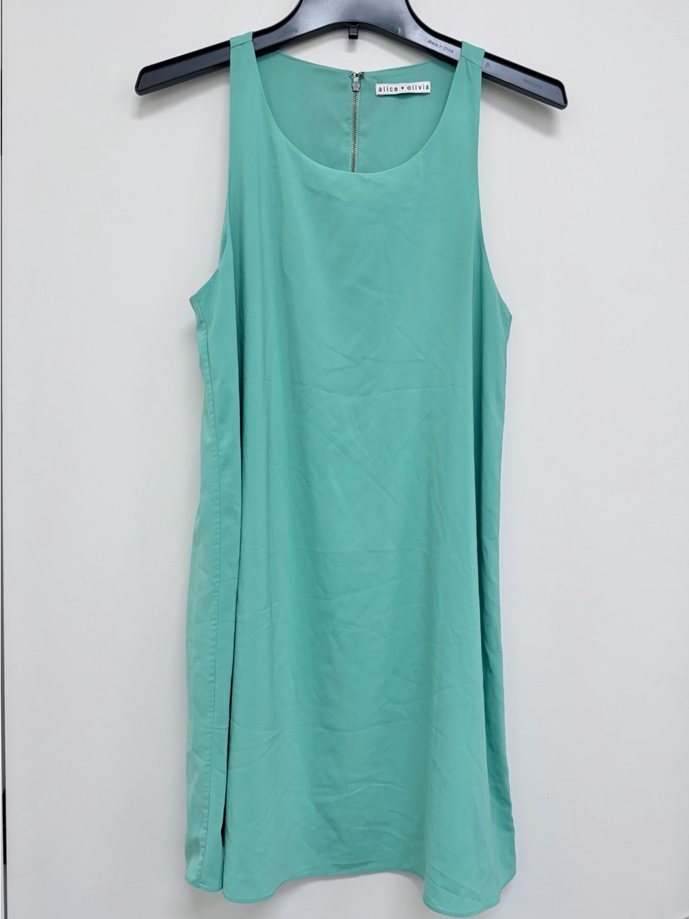 Alice + olivia Mint Green Silk Dress - Small